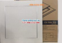 Làm Lỗ Thăm Trần Thạch Cao, Lắp Đặt Lỗ Kỹ Thuật Thông Trần