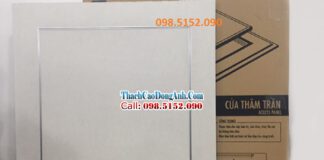 Làm Lỗ Thăm Trần Thạch Cao, Lắp Đặt Lỗ Kỹ Thuật Thông Trần