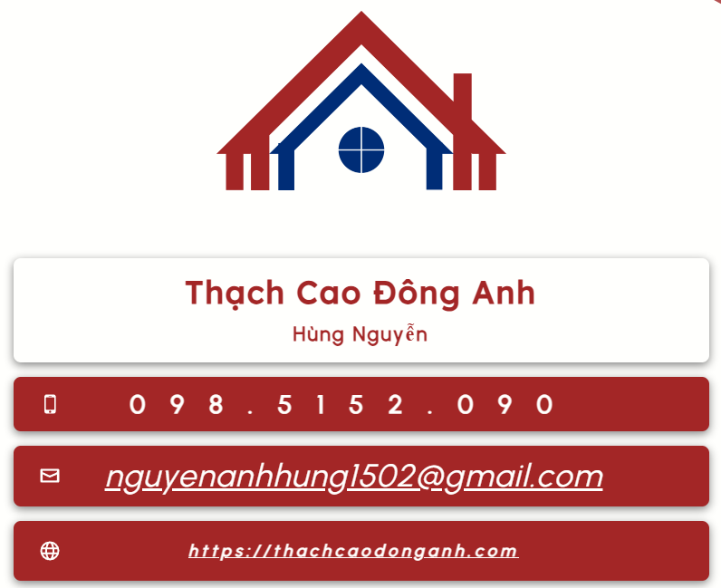 Liên Hệ Thạch Cao Đông Anh