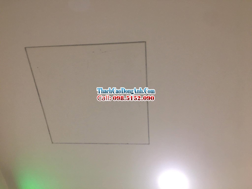 Làm Lỗ Thăm Trần Thạch Cao, Lắp Đặt Lỗ Kỹ Thuật Thông Trần
