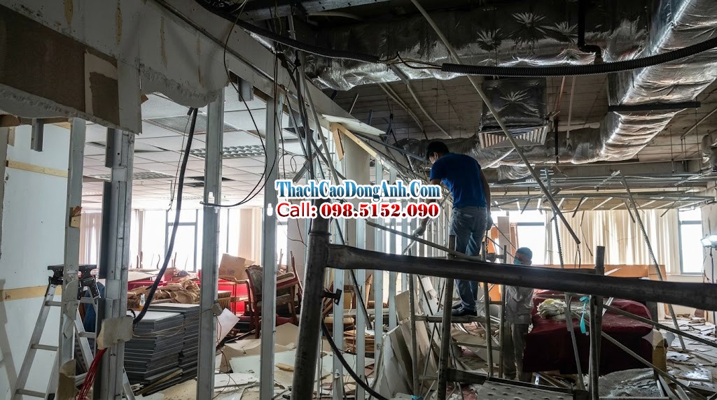 thợ tháo dỡ trần thạch cao Hà Nội