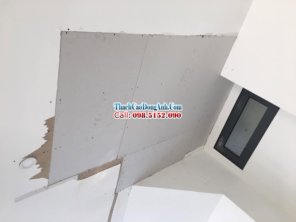 Thay tấm trần thạch cao Mỹ Đình